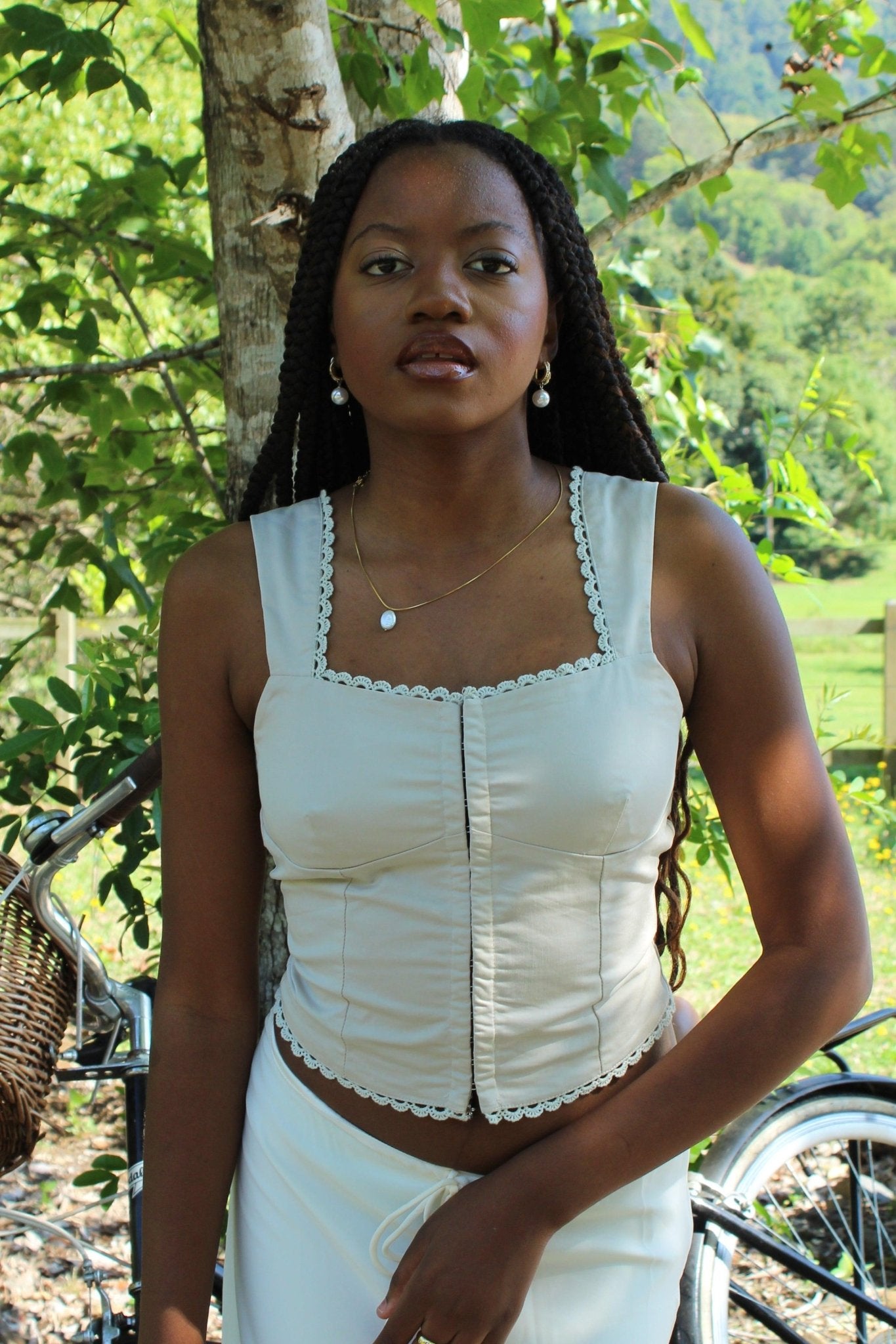 Lacy Corset Top - anka